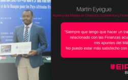 Entrevista a Martín Eyegue, alumno del Máster en Dirección Económica y Financiera de EIPE Business School